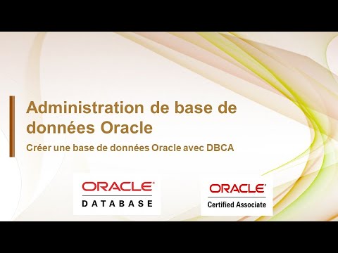 Vidéo: Comment créer une base de données Dbca ?