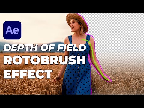 Create Cinematic Depth of Field in After Effects with Rotoscoping | Roto Brush Tutorial