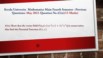 Kerala University BSc Mathematics Main- Fourth Semester- Previous Question paper solutions