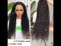 Ghair Hot Sale 30 Inch Italian Curly 13x6 TP Lace Frontal Wig with 180% Density(use 3 bundles made)