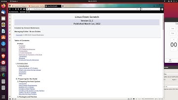 Linux From Scratch v 11.1 Book Preface sec 1 to 5
