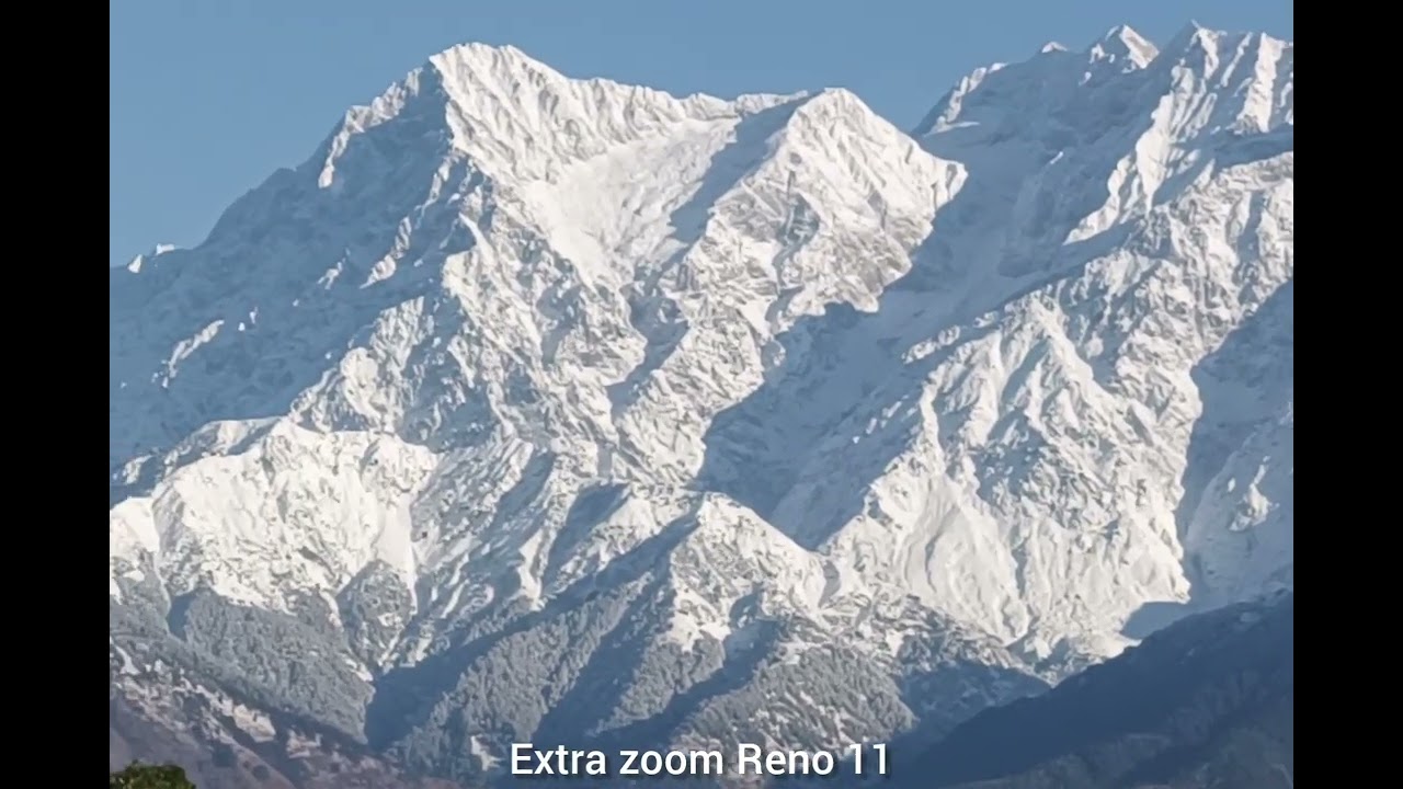 Dhauladhar range view from sullah village 