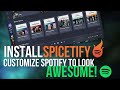 How to install spicetify and customize spotify 2023  windows tutorial