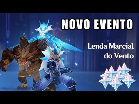 Novo Evento Lenda Marcial do Vento - Genshin Impact