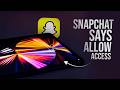 What Do You Do When Snapchat Says Allow Camera Access on iPad (tutorial)