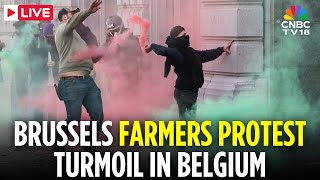 Brussels LIVE: Farmers Protest in Brussels Against South American Free-Trade Deal | EU Summit | N18G