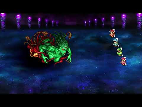 【ピクセルリマスター版】FF3のラスボス暗闇の雲をボコる