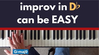 4 Chords + 1 Hand Position = Great Piano Improv