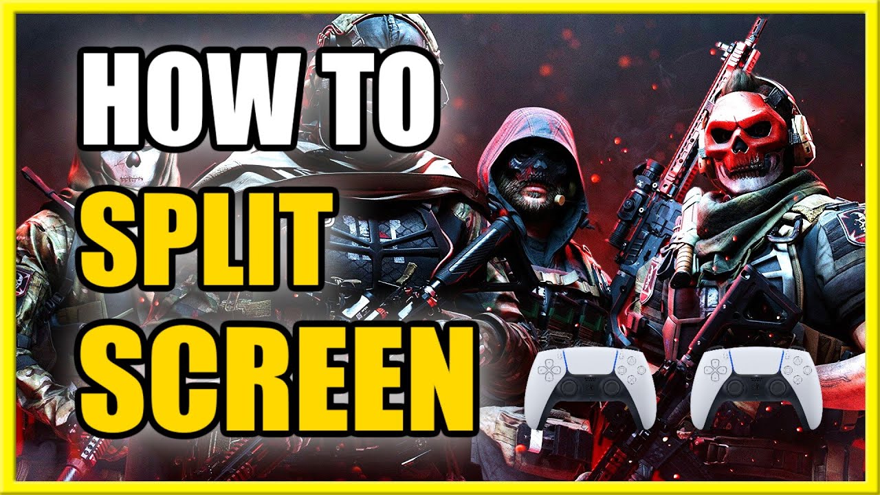 How to Play Split Screen in COD Modern Warfare 2 (Fast Tutorial) 