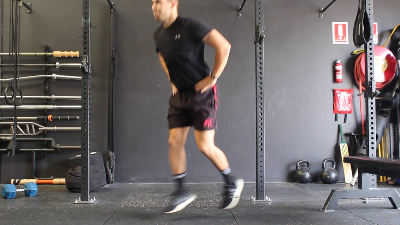 Split Squat Jump - YouTube
