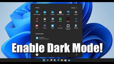 How to Enable Dark Mode on Windows 11 - Windows 11 Dark Themes 2022