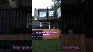 Conviene construir tu casa en contenedor o es moda? #arquitectura #diseño #casa #contenedores