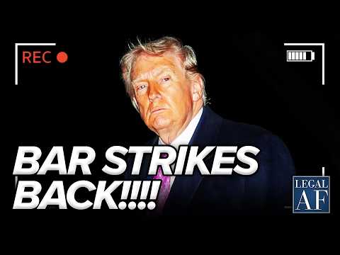 Thumbnail for Trump BLINDSIDED as BAR Association FIGHTS BACK!!!