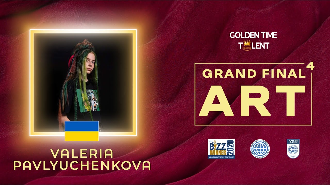 GOLDEN TIME TALENT | Grand Final Art 4 Season | Valeria Pavlyuchenkova | Painting