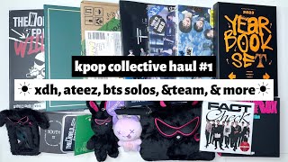 ☼ kpop collective haul #1 ☀︎ xdh, ateez, bts solos, &amp;team, &amp; more ☼