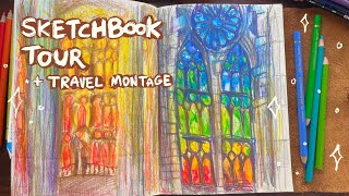 ☆Spain and Portugal Sketchbook Tour (+ Travel Video!)☁️