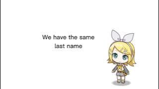 [talkloid] Rin and Len have a discussion