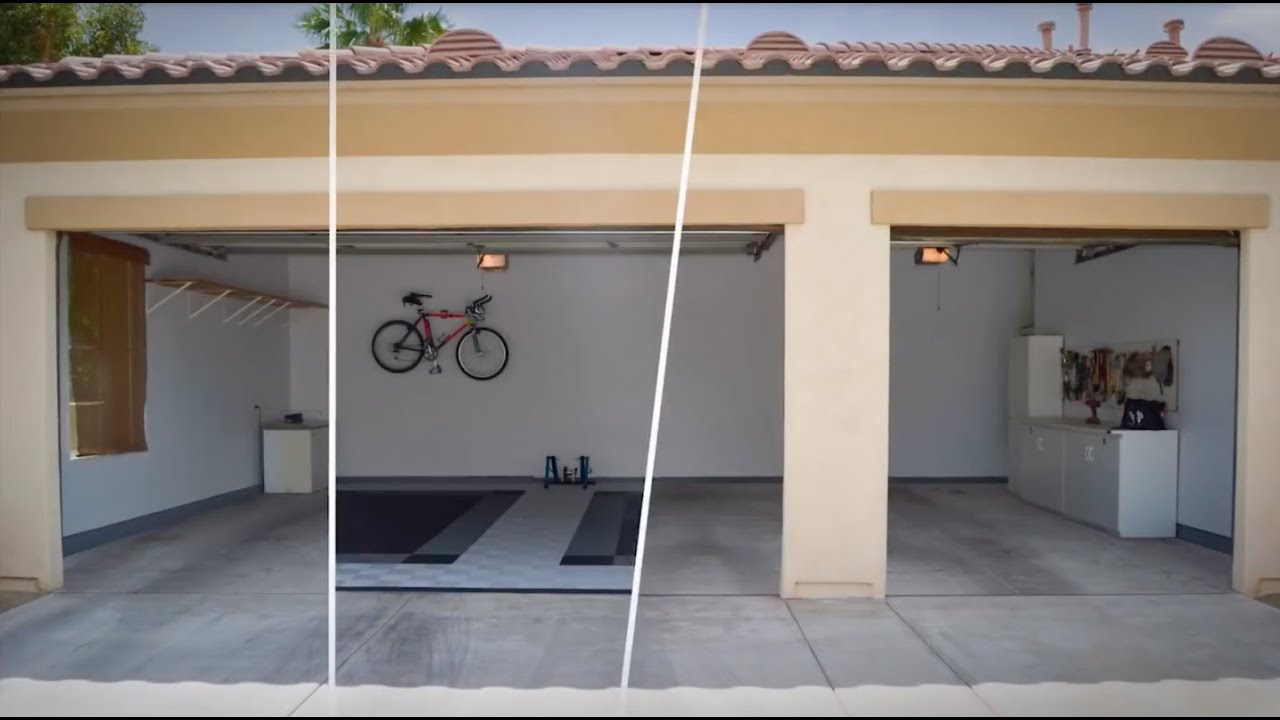 Sol de garage clipsable SWISSTRAX installé en 1h45