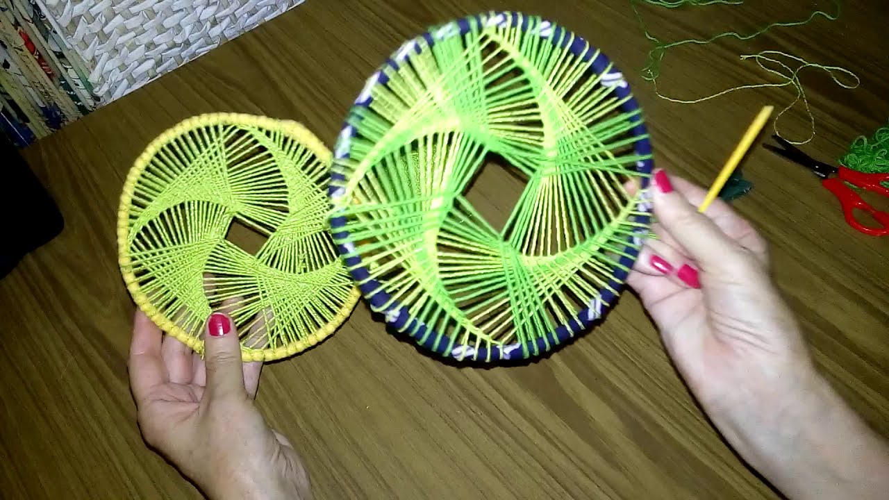 ❄️Cómo Tejer 🧵 Punto 31 🧵 para Atrapasueños 🎨 El Más Fácil y Sencillo 🎨 Filtro dos Sonhos