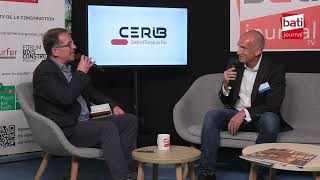 #FBC2023 - Interview de Christophe Tessier, directeur du CEF, sur le plateau TV de Bati-Journal
