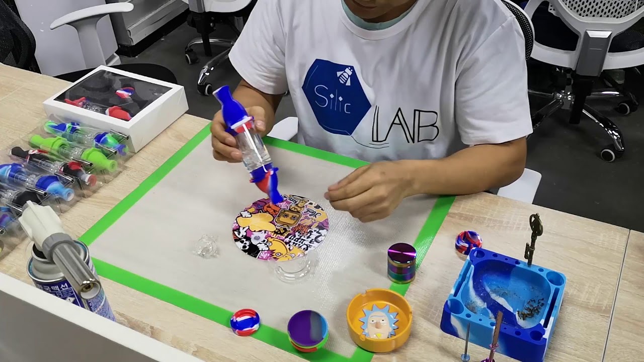 silicone nectar collector set