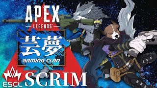 【ESCL】芸夢APEX部門のスクリムを応援する配信  2024年10月23日【APEX】ラバルル芸夢 JP/EN