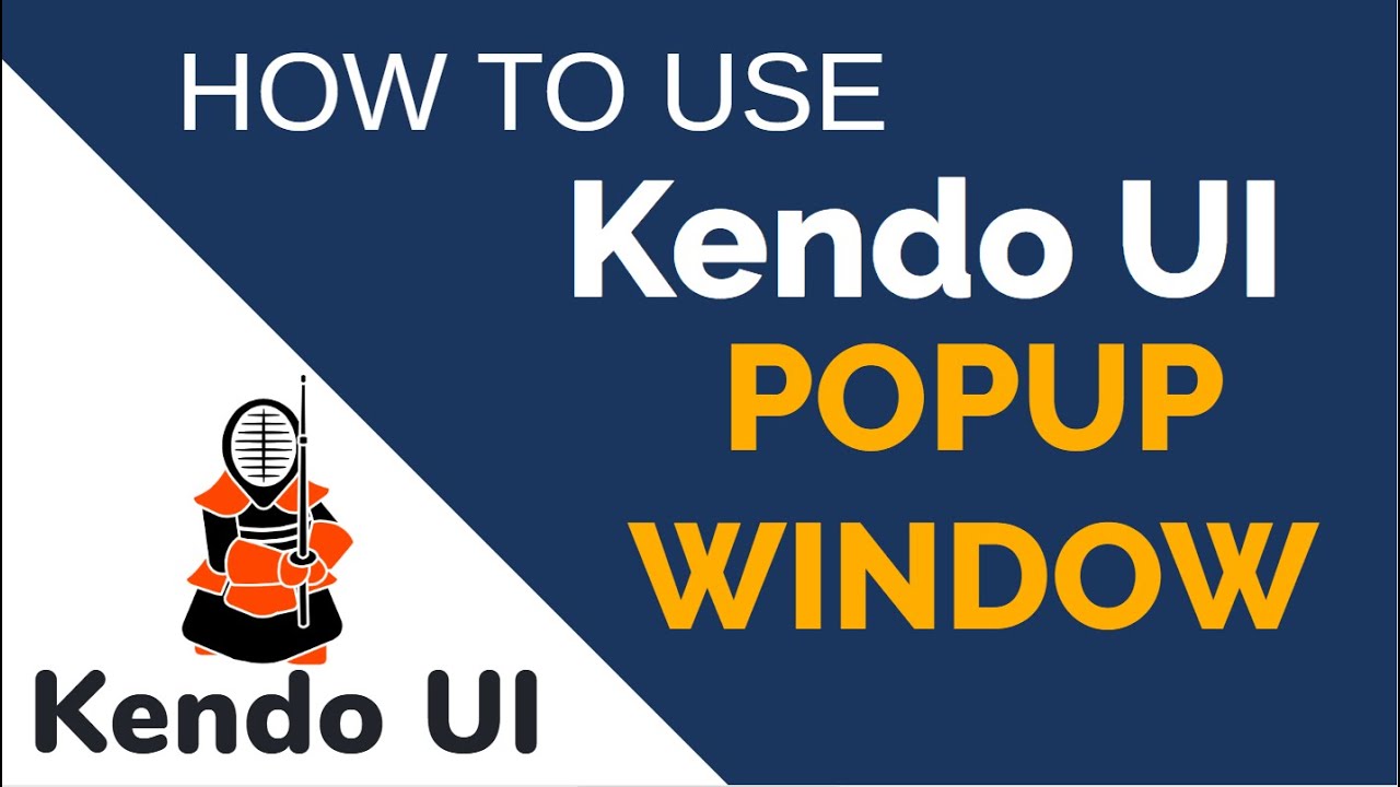 Kendo Window Close