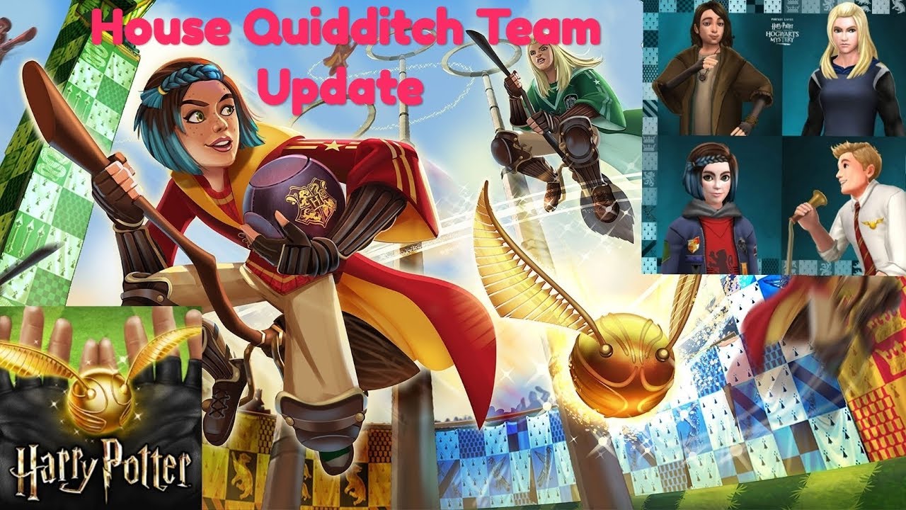 House Quidditch Team Update Harry Potter Hogwarts Mystery YouTube