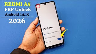 Redmi A5 GOOGLE/FRP BYPASS 2026 (How To Install Activity Launcher) 100% Working On Android 14,15 screenshot 5