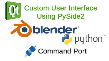 Creating a Blender Command Port Using PySide2: Enhancing Workflow with Custom GUI Tools