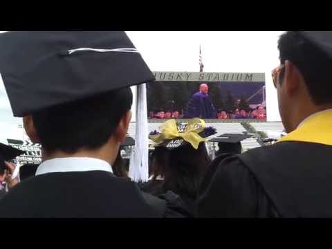 Steve Ballmer gives UW Commencement Speech