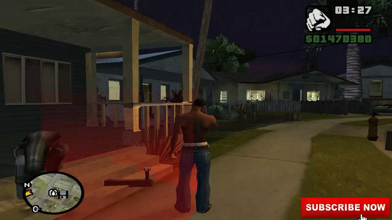 GTA San Andreas house party YouTube