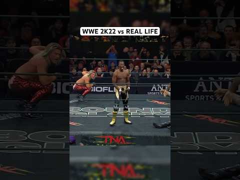 WWE 2K22 vs REAL LIFE