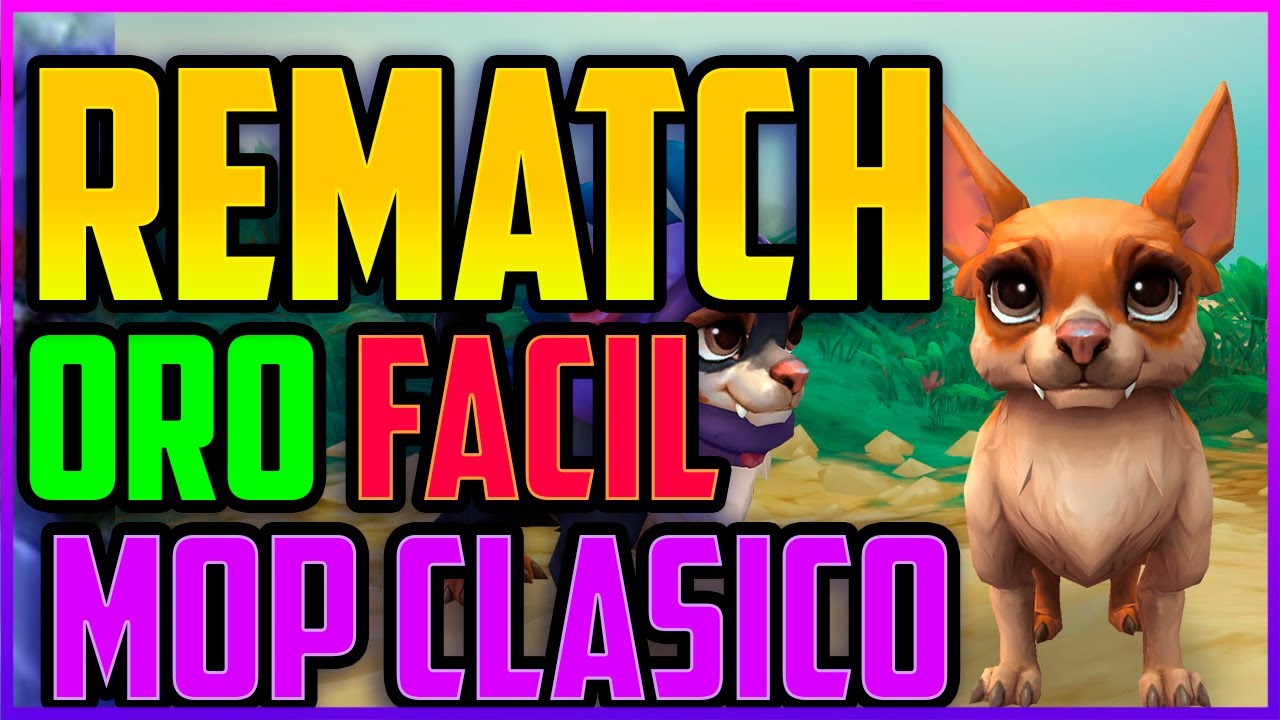 💰MOP GUÍA IDENTIFICA MASCOTAS CARAS CON EL ADDON REMATCH Como tenerlo en classic mop y su uso