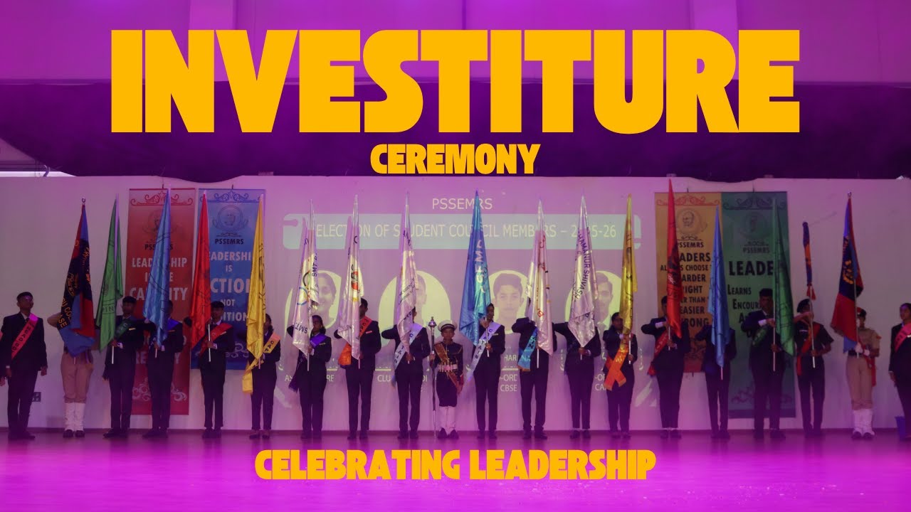 With great power comes great responsibility! 💪 Investiture Ceremony PSSEMR School & PU College