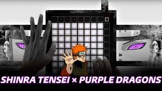 Shinra Tensei X Purple Dragons // Launchpad X Performance (Unipad) // Hariom Jaiswal screenshot 5
