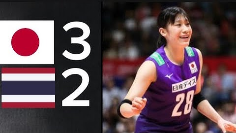Japan Vs Thailand (3-2) | Highlights | Women's Volleyball Nations League 2025