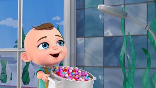 magic candy shower fun kids song sweet surprise nursery