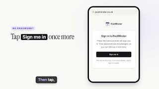 How to Sign Into a PostMinder Account