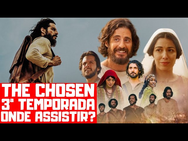 🔴🎥The Chosen estreia episódios dublados da 3ª temporada no