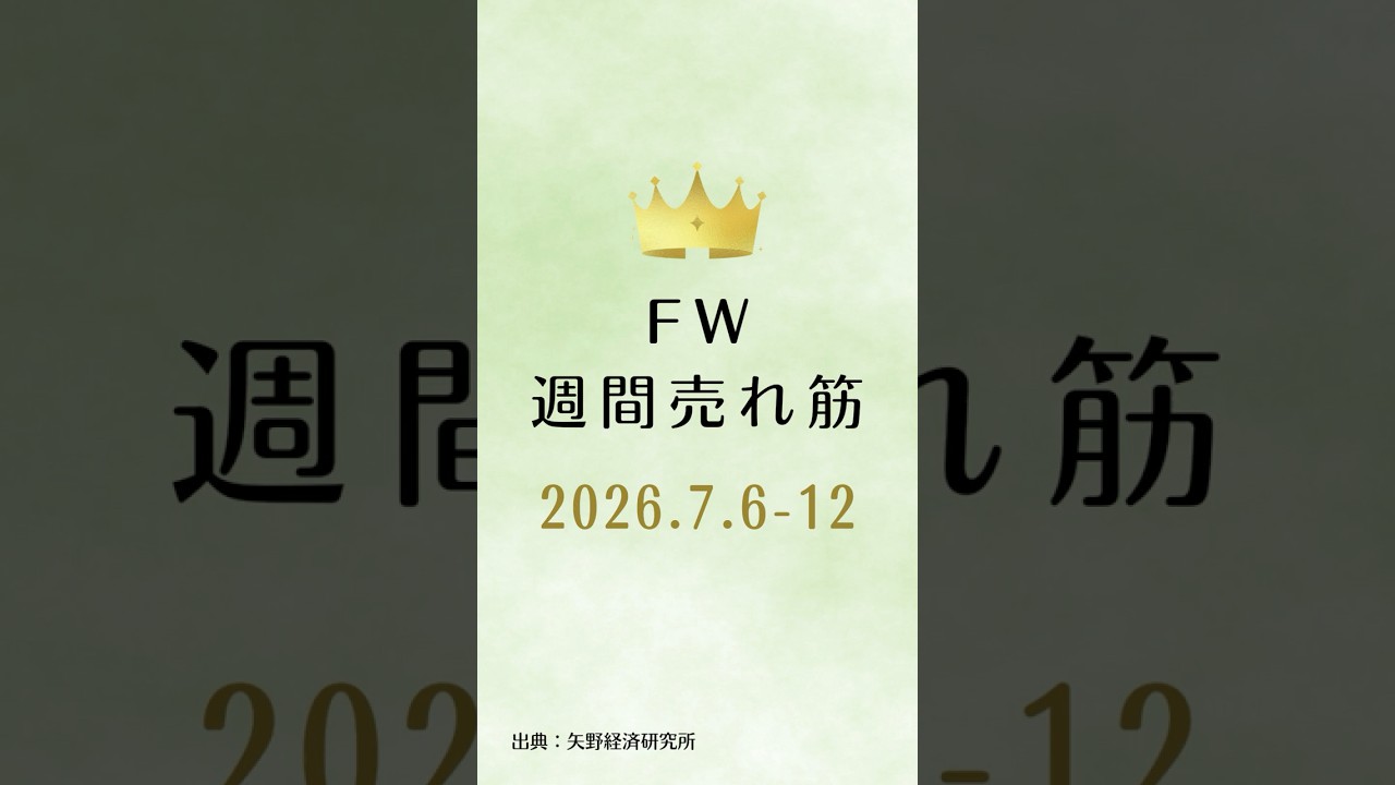 フェアウェイウッドの週間売れ筋ランキング【2026年7月6日〜12日】
