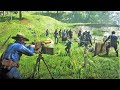 Undead vs US Army and Dutch's Gang | Red Dead Redemption 2 NPC Wars 41