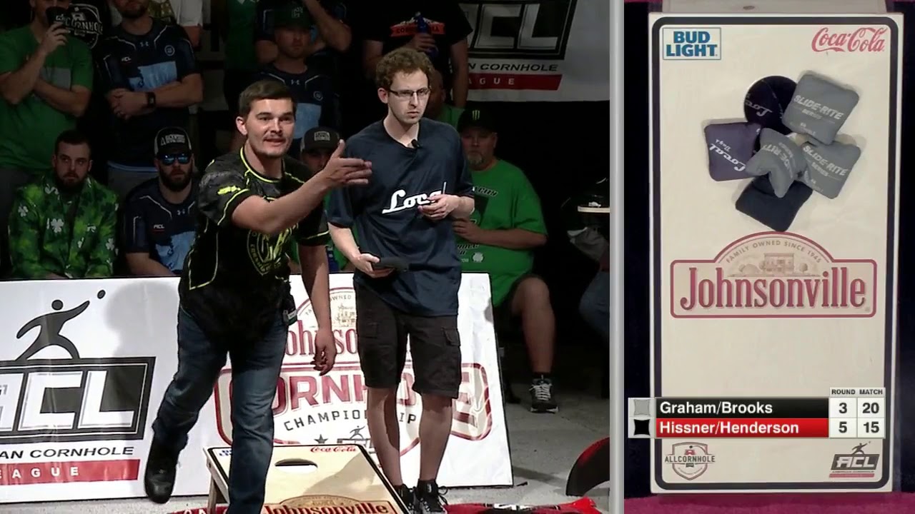 2018 ACL Cornhole Mania Trevor Brooks Drag Bag - YouTube