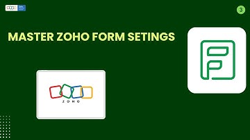 Zoho Forms Settings Explained Episode 3 | General, Availability, and SMTP Configuration Tutorial