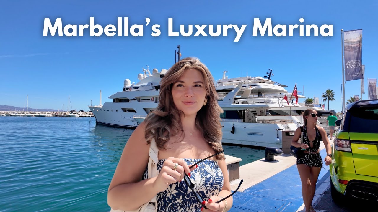 Видеоблог о пешеходной экскурсии по Пуэрто-Банус 🇪🇸