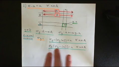 Group Actions Part 2