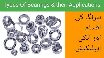 Types of bearings and its applications||Bearings Types and Applications