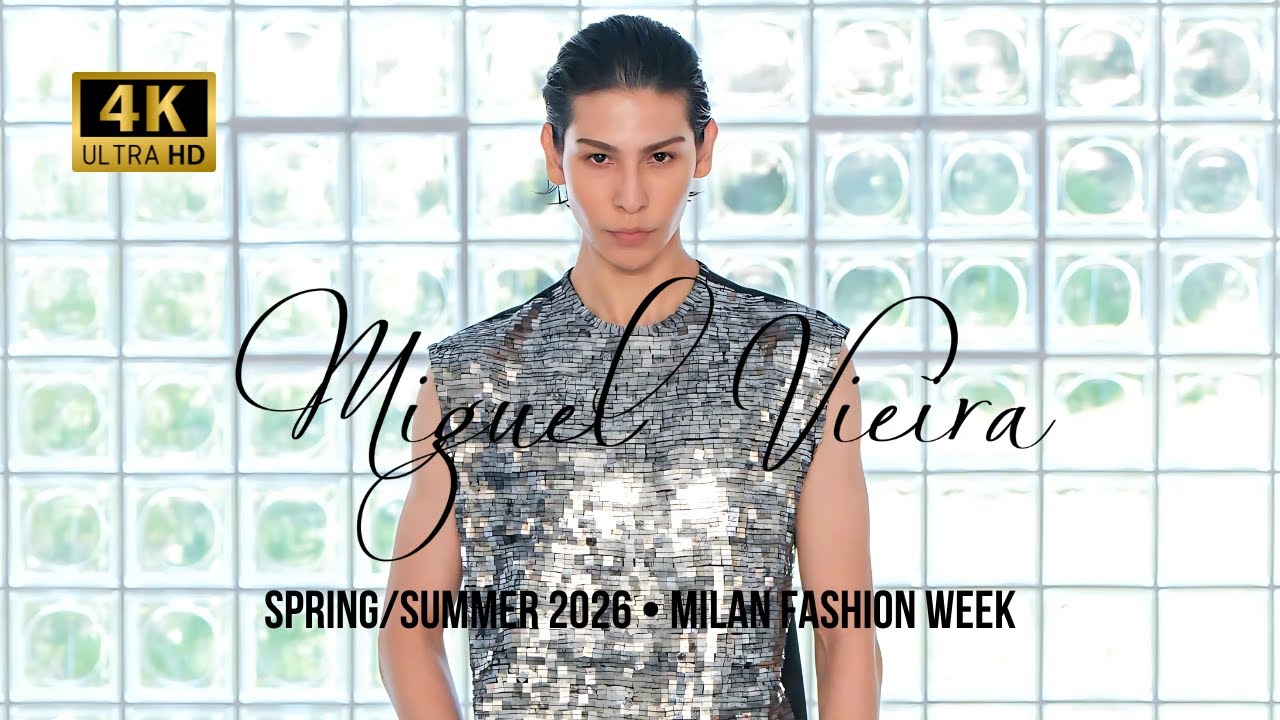 MIGUEL VIEIRA Printemps/Été 2026 : Luxe et Élégance Nocturne à la Milan FW