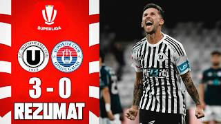 U. Cluj vs Oțelul Galați 3-0 Rezumat | Superliga 26-27