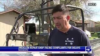 McAllen repair shop has an F-rating and a pattern of broken promises, Better Business Bureau says